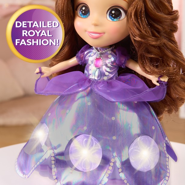 Sofia Swirl & Sing Interactive Doll - Sofia the First Royal Magic