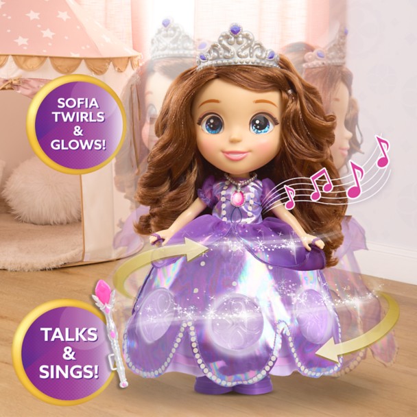 Sofia Swirl & Sing Interactive Doll - Sofia the First Royal Magic