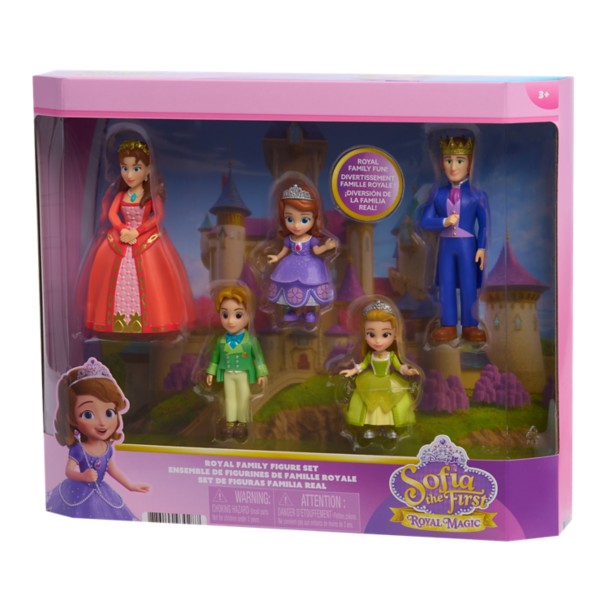 Sofia the First Royal Family Figure Set - Sofia the First Royal Magic