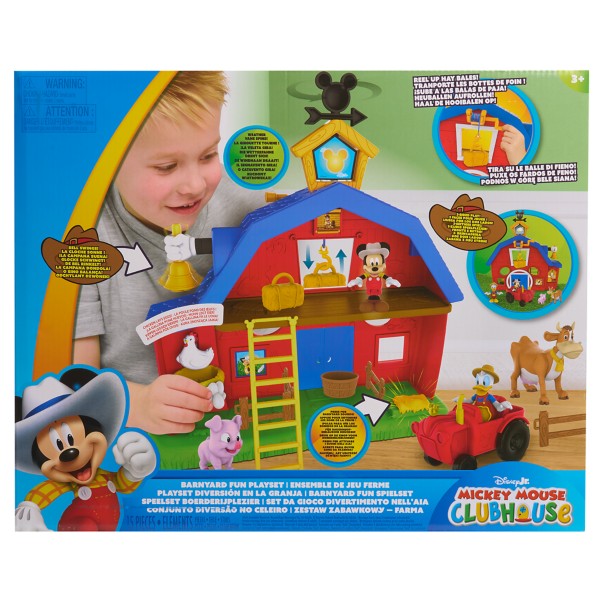Mickey Mouse and Friends Barnyard Interactive Play Set - Mickey Mouse Clubhouse