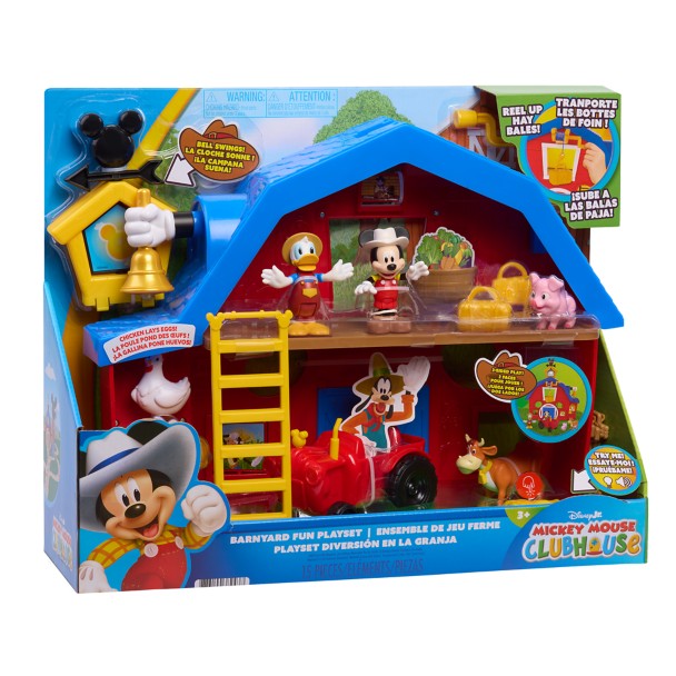 Mickey Mouse and Friends Barnyard Interactive Play Set - Mickey Mouse Clubhouse