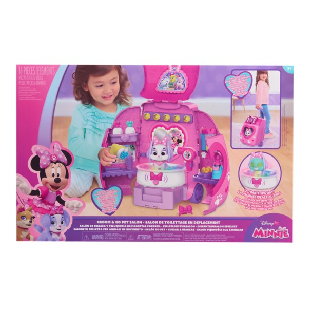 Minnie Mouse Groom and Go Pet Salon Playset - Minnie's Bow Toons
