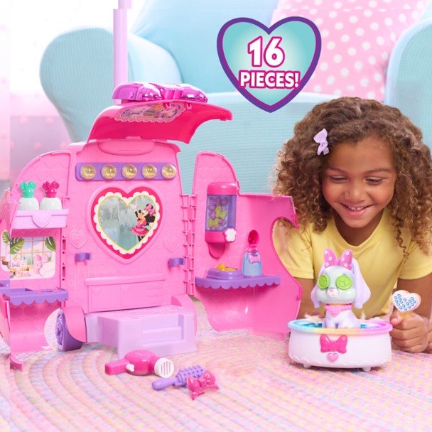 Minnie Mouse Groom and Go Pet Salon Playset - Minnie's Bow Toons