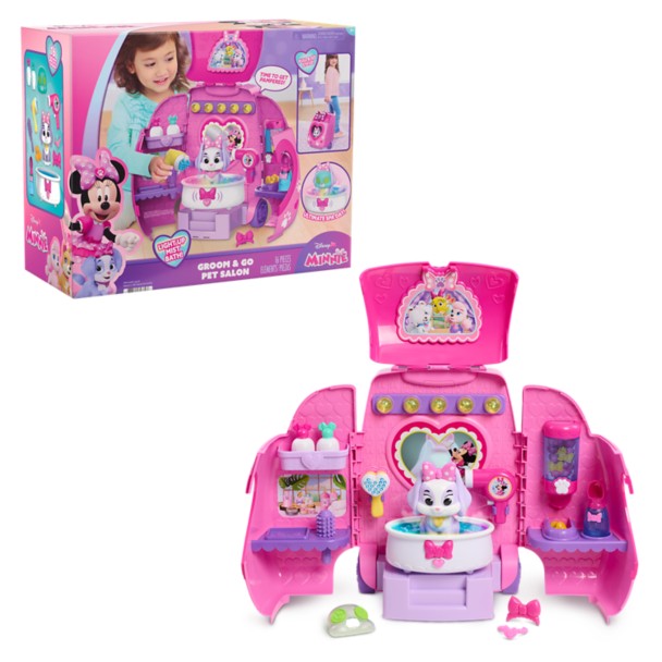 Minnie Mouse Groom and Go Pet Salon Playset - Minnie's Bow Toons