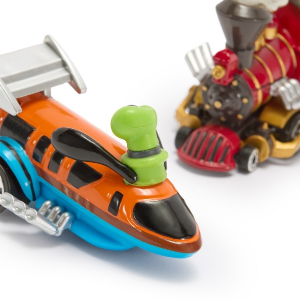 Goofy Monorail Dragster & Main Street Express - Disney Racers Set