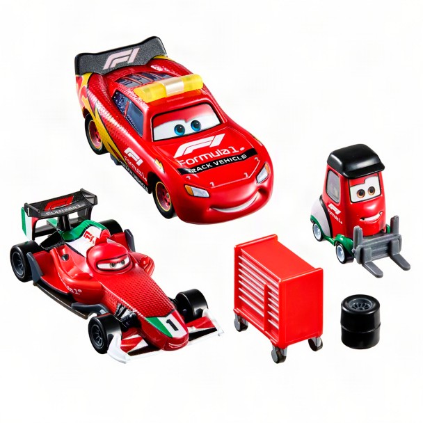 Disney and Pixar's Cars with Formula 1® Die Cast Set by Mattel