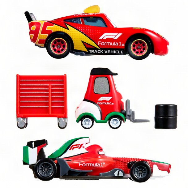 Disney and Pixar's Cars with Formula 1® Die Cast Set by Mattel