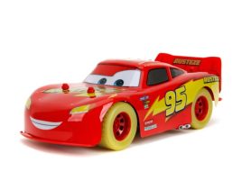Lightning McQueen Glow Racers Light-Up Remote Control Vehicle – Cars
