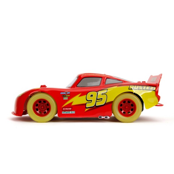 Lightning McQueen Glow Racers Light-Up Remote Control Vehicle - Cars