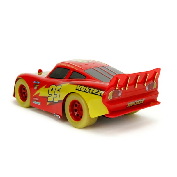 Lightning McQueen Glow Racers Light-Up Remote Control Vehicle - Cars