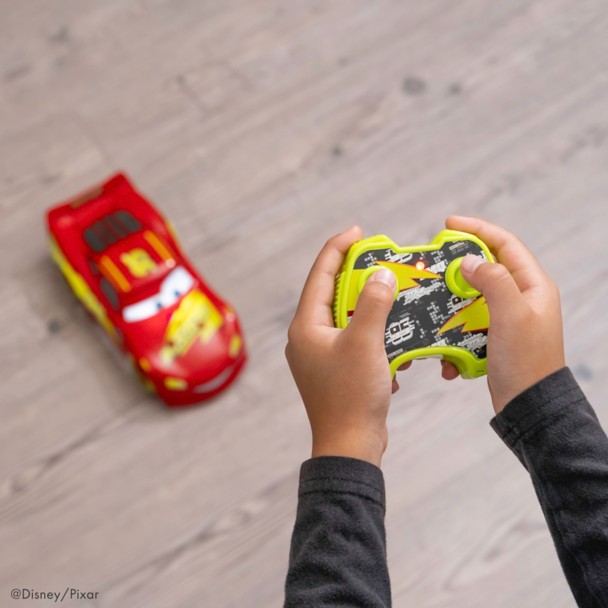 Lightning McQueen Glow Racers Light-Up Remote Control Vehicle - Cars