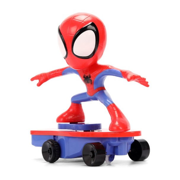 Spidey Skateboard Stunt RC Toy by Jada - Spidey and his Amazing Friends