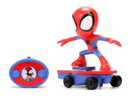Spidey Skateboard Stunt RC Toy by Jada – Spidey and his Amazing Friends