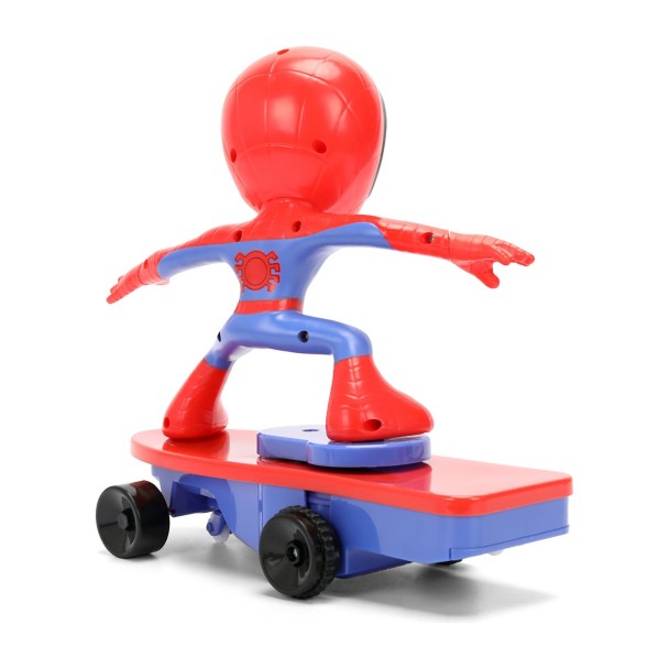 Spidey Skateboard Stunt RC Toy by Jada - Spidey and his Amazing Friends
