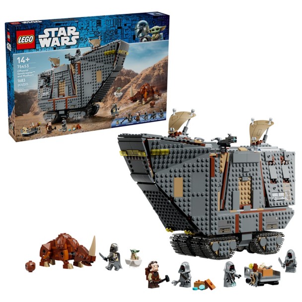 LEGO® Offworld Sandcrawler and Mudhorn 75453 - Star Wars The Mandalorian