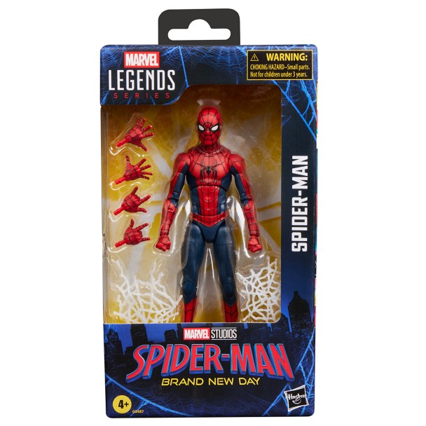 Spider-Man Action Figure by Hasbro - Spider-Man Brand New Day - Marvel Legends Series - 6''