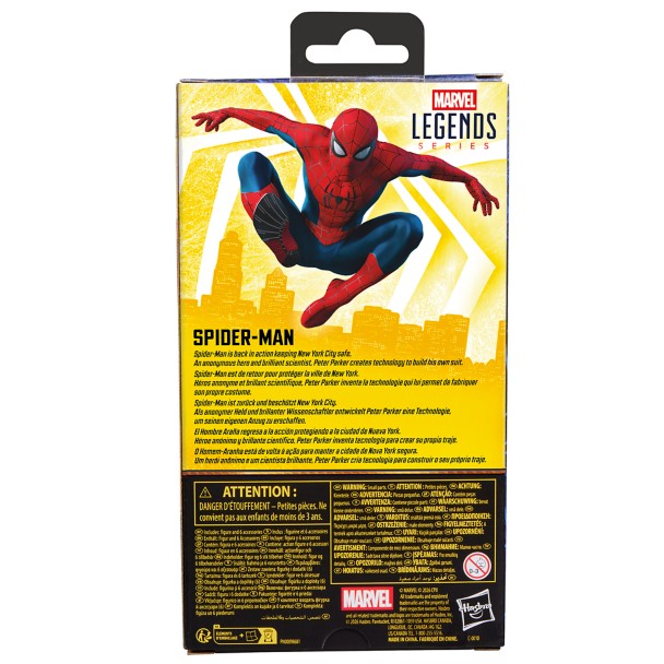 Spider-Man Action Figure by Hasbro - Spider-Man Brand New Day - Marvel Legends Series - 6''