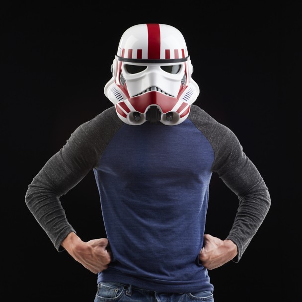 Imperial Shock Trooper Premium Electronic Helmet by Hasbro - Star Wars Battlefront II - The Black Series