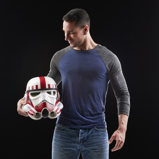 Imperial Shock Trooper Premium Electronic Helmet by Hasbro - Star Wars Battlefront II - The Black Series