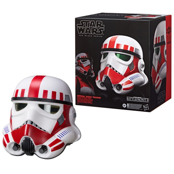 Imperial Shock Trooper Premium Electronic Helmet by Hasbro - Star Wars Battlefront II - The Black Series