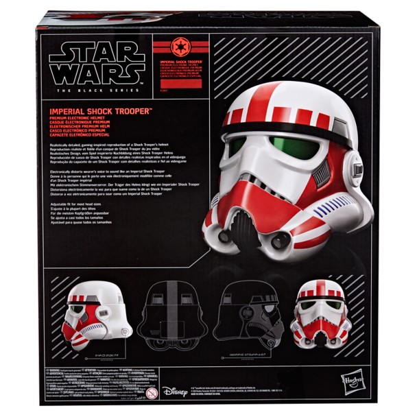 Imperial Shock Trooper Premium Electronic Helmet by Hasbro - Star Wars Battlefront II - The Black Series