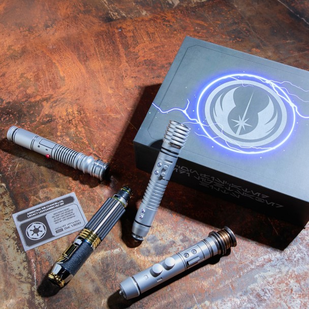 Arresting the Chancellor Legacy LIGHTSABERS Hilt Set - Star Wars - D23 The Ultimate Disney Fan Event - Limited Edition