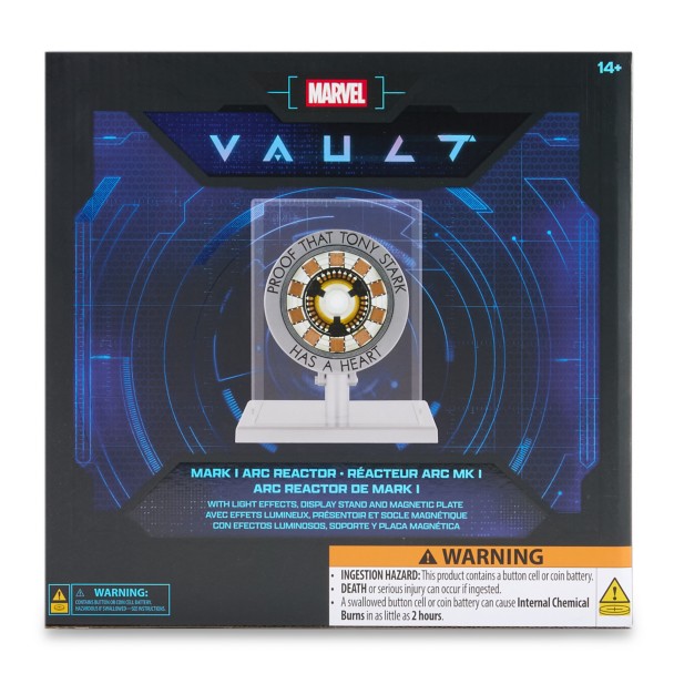 Iron Man Mark I Arc Reactor with Lights - Marvel Vault