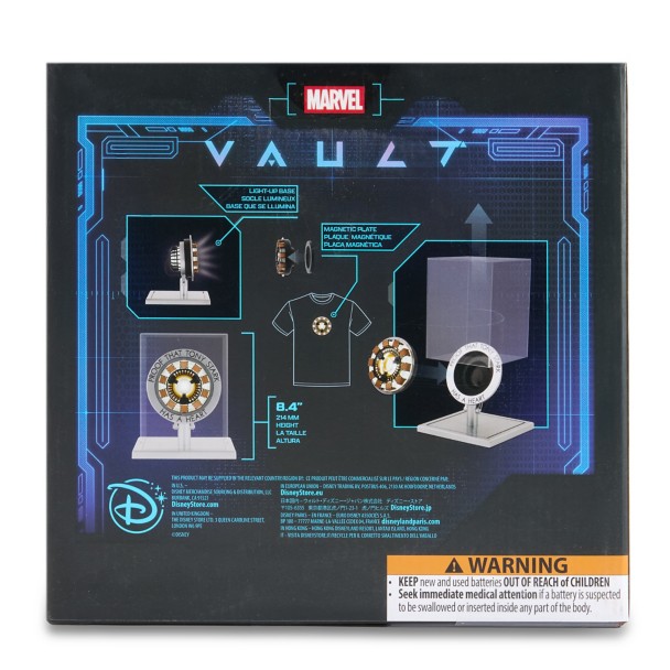 Iron Man Mark I Arc Reactor with Lights - Marvel Vault