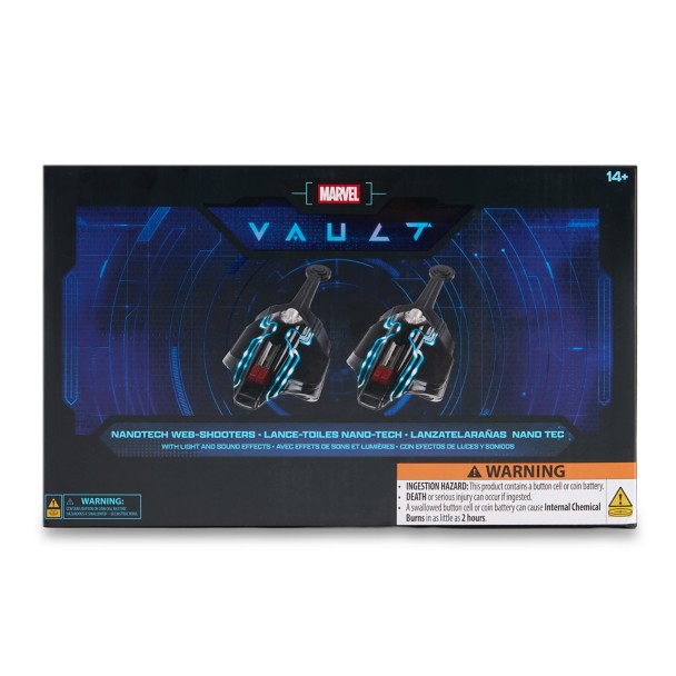 Spider-Man Nanotech Web-Shooters with Light and Sound Effects - Marvel Vault