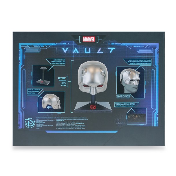 Daredevil Silver Mask - Limited Edition - Exclusive - Marvel Vault - D23 The Ultimate Disney Fan Event