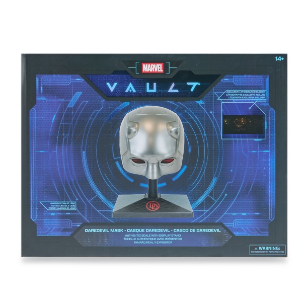 Daredevil Silver Mask - Limited Edition - Exclusive - Marvel Vault - D23 The Ultimate Disney Fan Event