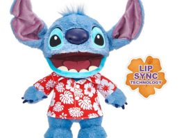 Stitch Hawaiian Chatty Deluxe Puppetronics Plush – Lilo & Stitch – 13”