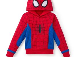 Spider-Man Costume Pullover Hoodie for Kids