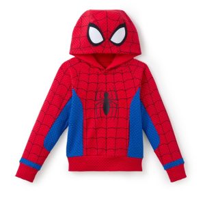Spider-Man Costume Pullover Hoodie for Kids