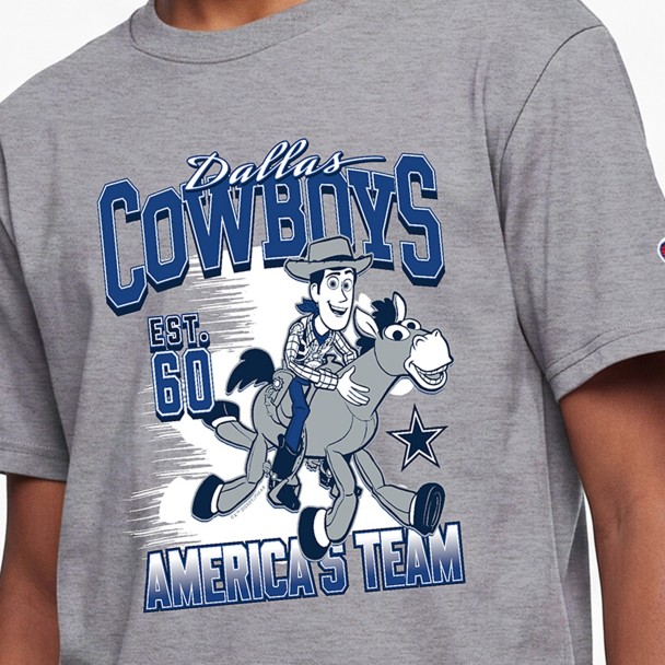 Woody and Bullseye - Dallas Cowboys T-Shirt for Kids - Disney  Champion NFL