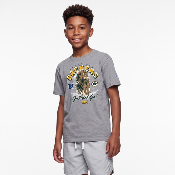 Chewbacca - Green Bay Packers T-Shirt for Kids - Disney Champion NFL