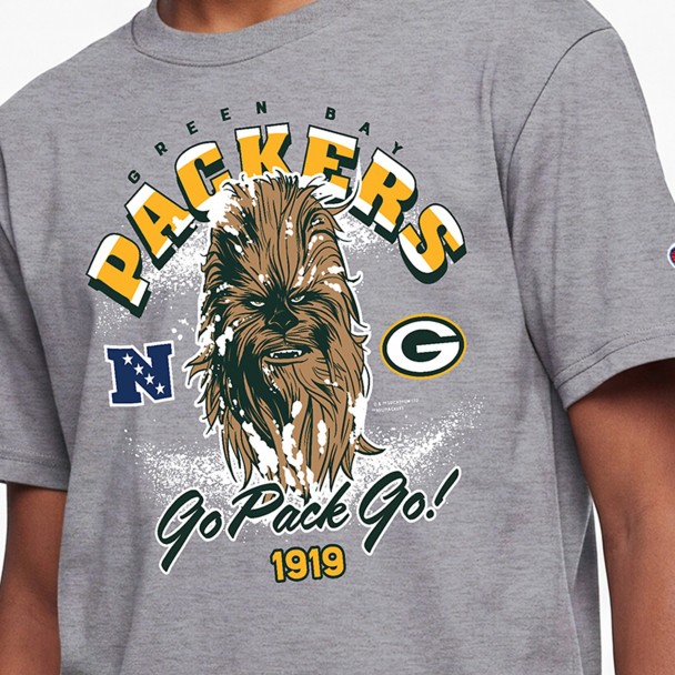 Chewbacca - Green Bay Packers T-Shirt for Kids - Disney Champion NFL