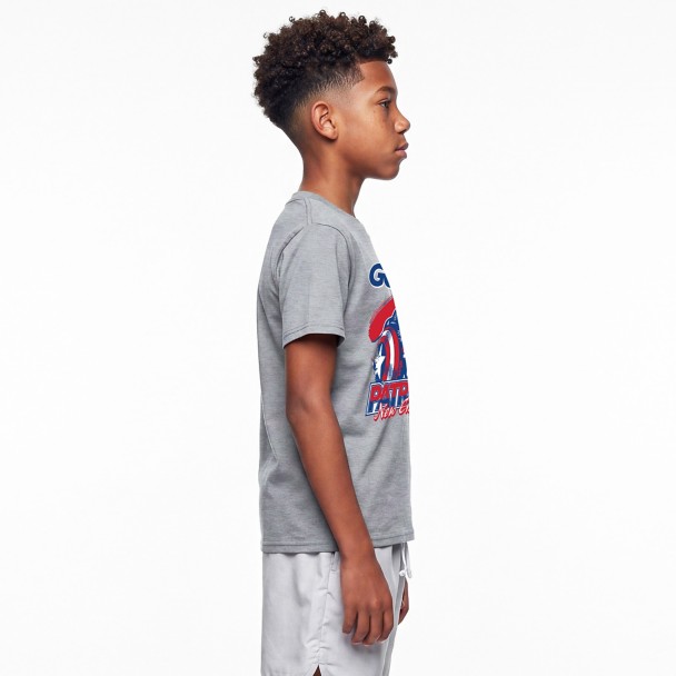 Captain America - New England Patriots T-Shirt for Kids - Disney  Champion NFL