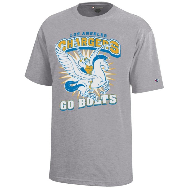 Hercules and Pegasus – Los Angeles Chargers T-Shirt for Kids – Disney  Champion NFL