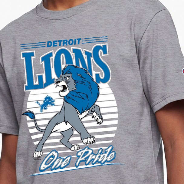 Simba - Detroit Lions T-Shirt for Kids - Disney Champion NFL