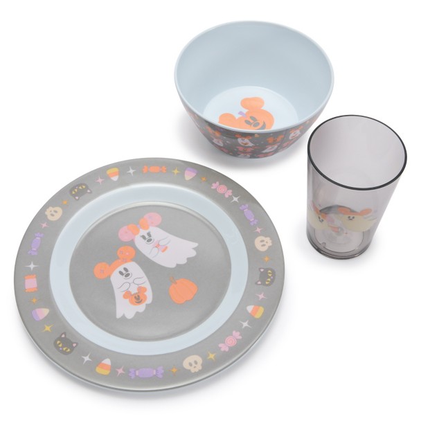 Mickey and Minnie Mouse Cutie Ghost Meal Set - Exclusive