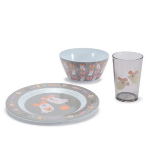 Mickey and Minnie Mouse Cutie Ghost Meal Set - Exclusive