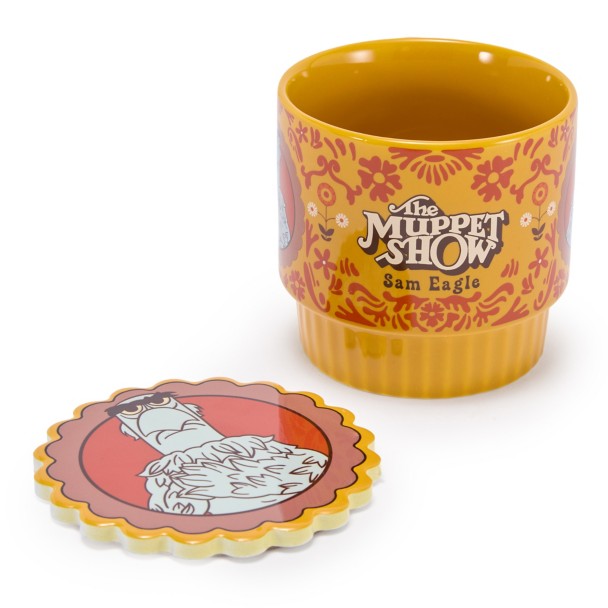 Sam Eagle Mug and Coaster Set - The Muppet Show 50th Anniversary
