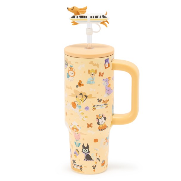 Disney Cats and Dogs Halloween 30 oz. Stainless Travel Tumbler with Straw Disney Cats and Dogs Halloween 30 oz. Stainless Travel Tumbler with Straw