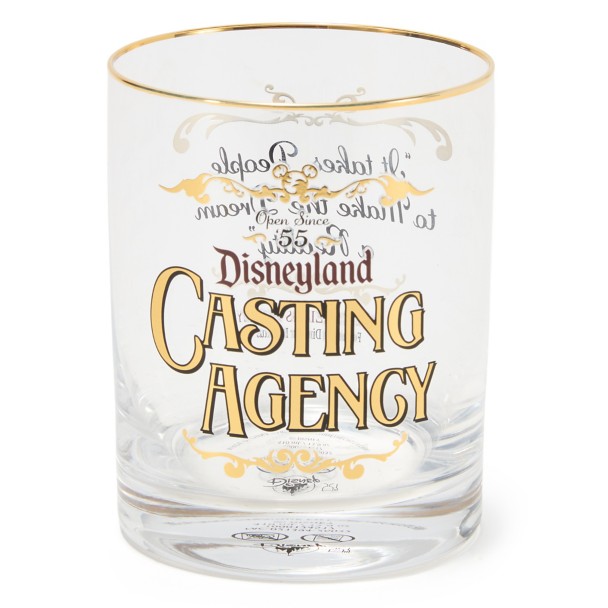 Disneyland ”Casting Agency” Glass