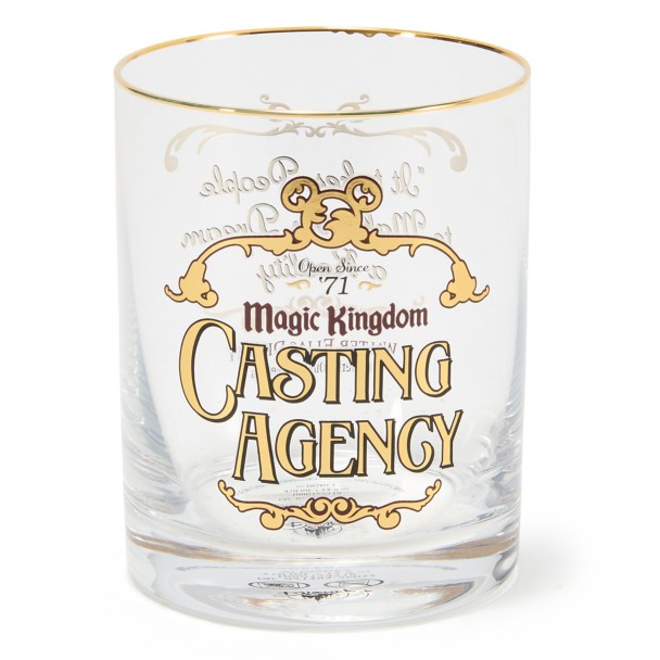 Walt Disney World ”Casting Agency” Glass