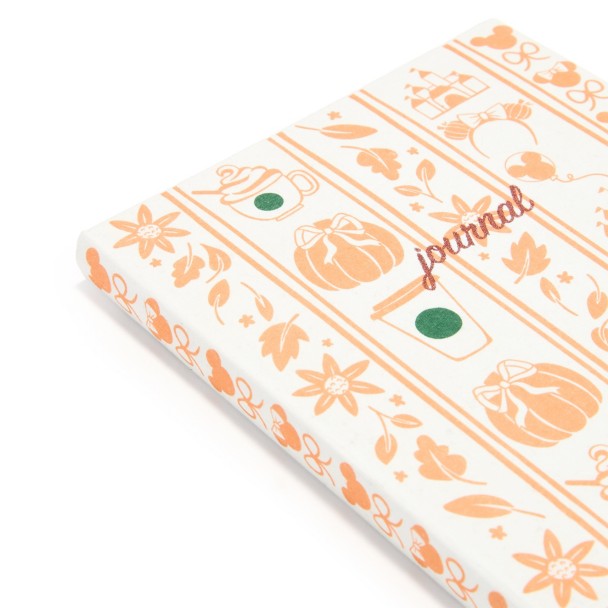 Mickey and Minnie Mouse Pumpkin Spice Latte Starbucks® Journal