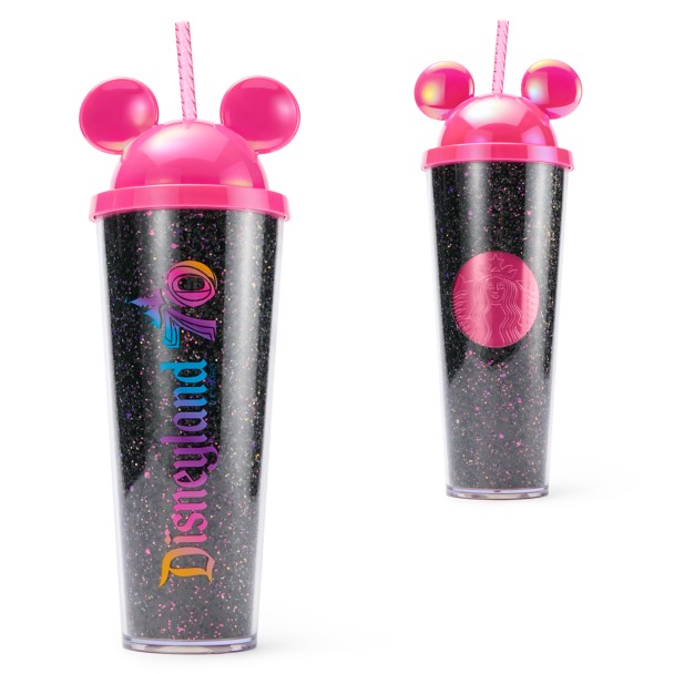Disneyland 24 oz. Stainless Steel Starbucks® Travel Tumbler with Straw - Lavender