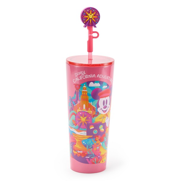 Disneyland 24 oz. Stainless Steel Starbucks® Travel Tumbler with Straw - Lavender