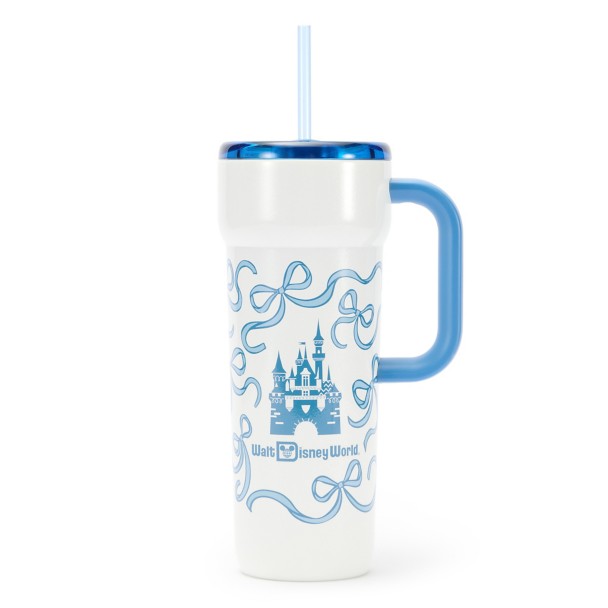 Disneyland 24 oz. Stainless Steel Starbucks® Travel Tumbler with Straw - Lavender